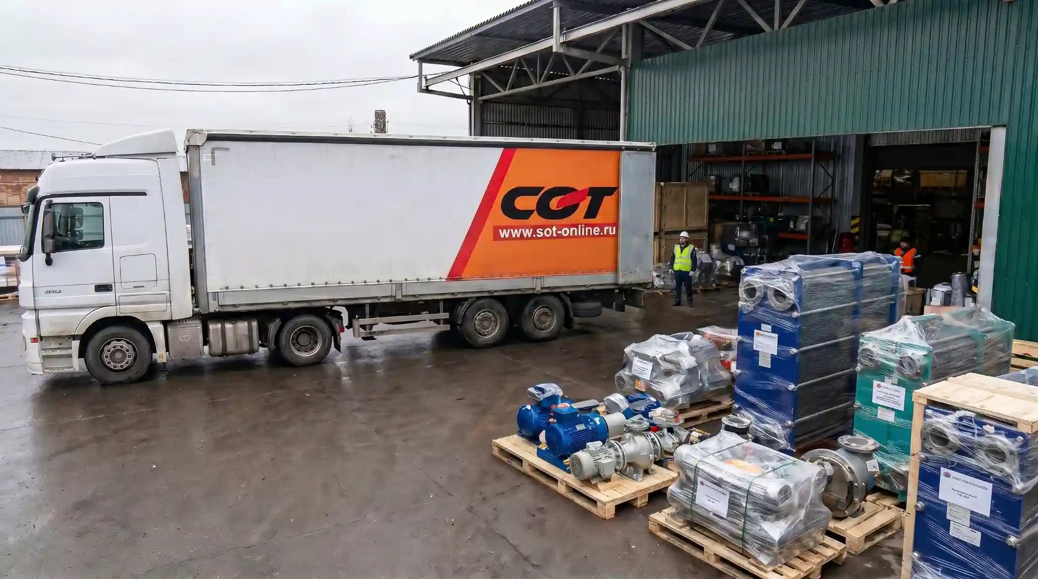 Поставка оборудования: спецтехника для монтажа и инженерных работ